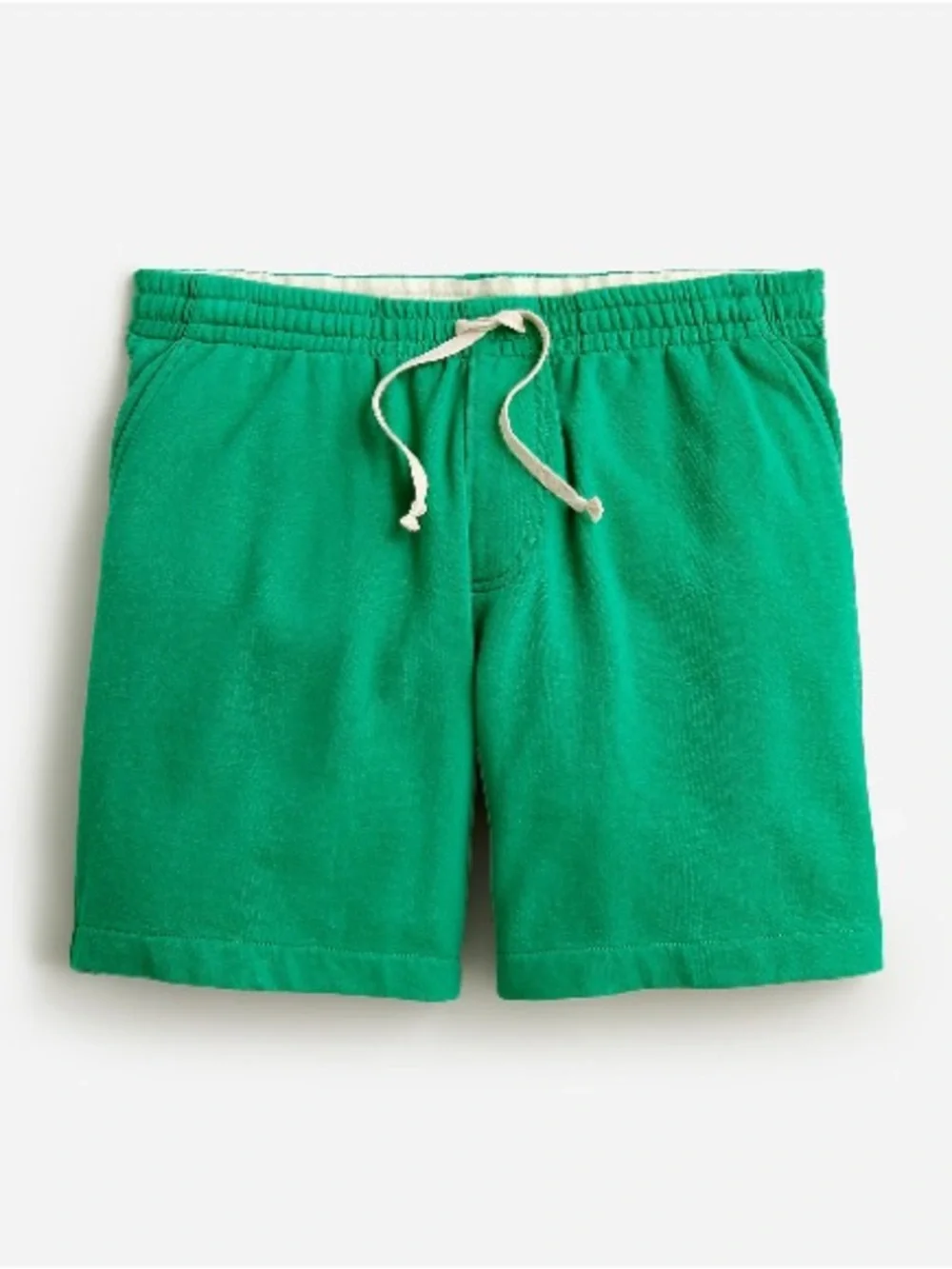 J. Crew French Terry Crew Sweatshirt and Shorts Matching Set